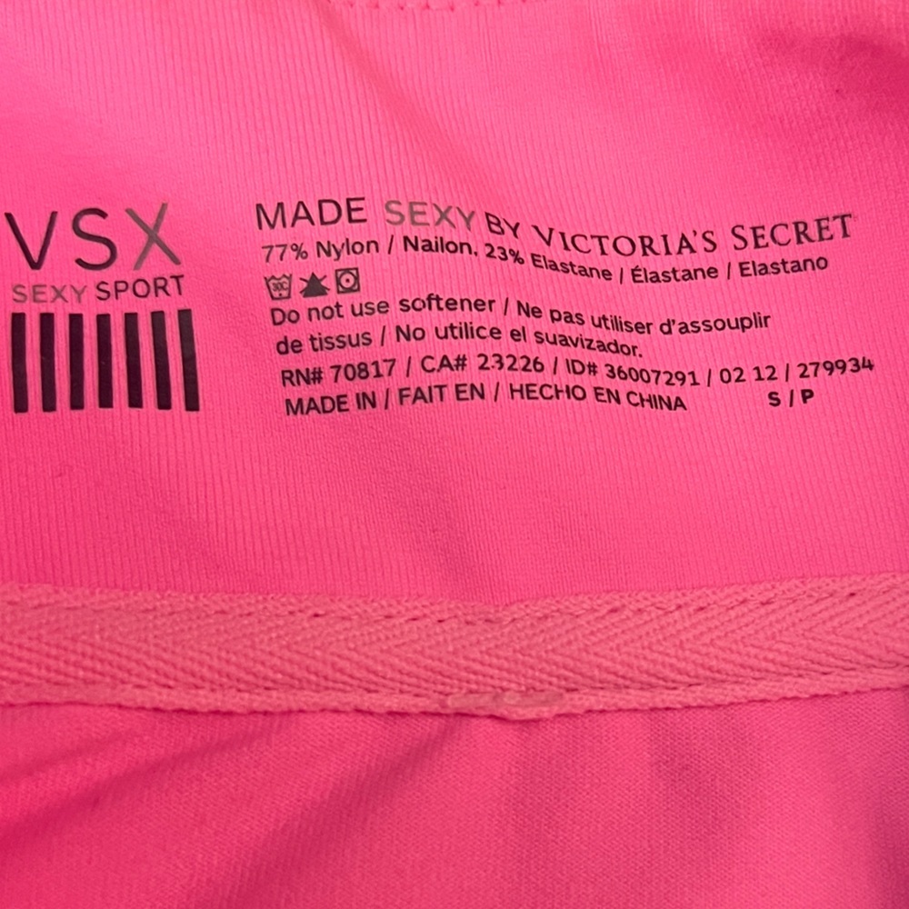 VSX Sport Hot Pink Vibrant Women’s Full Zip Jacket Size Small - Picture 5 of 10